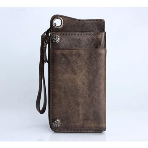 Vintage Women Leather Wallet Short Slim Male Purses Money Credit Card Holders Men Wallet