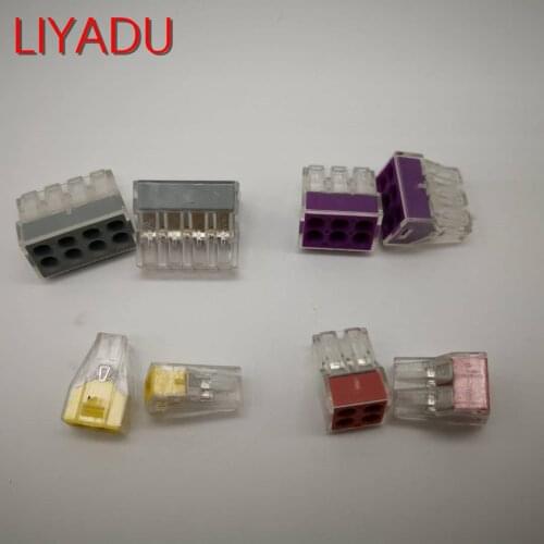 10PCS PCT-102 PCT-104 Two hole quick connector wire connector hard wire terminal connector