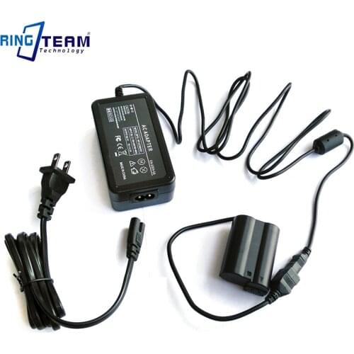 10X EH-5 EP-5B AC Adapter Kit for Nikon 1 V1 D7200 D7100 D7000 D850 D810 D810A D800 D800E D750 D610 and D600 Digital Cameras