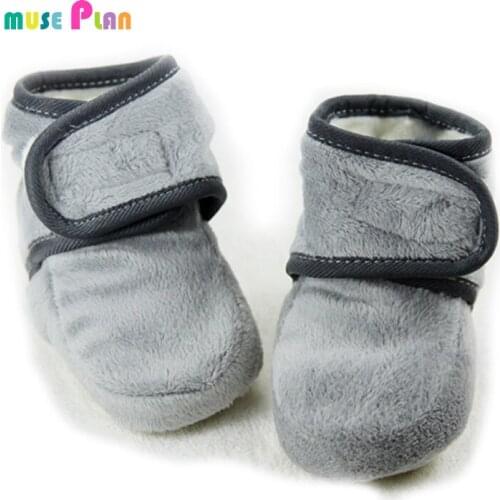 2017 Warm First Walkers Baby Newborn Boy Girl Baby Shoes Fringe Soft Soled Non-slip Footwear Crib bottom Shoes