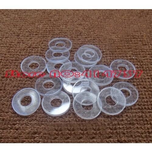 500pcs/lot M3*6*0.5 M3 plastic pvc flat washer gasket