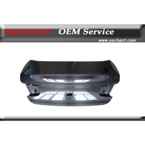 Car-Styling Auto Accessories Carbon Fiber Bootlid Rear Trunk Fit For 2015-2017 MB C217 S63 Coupe OEM Style Trunk Boot Lid