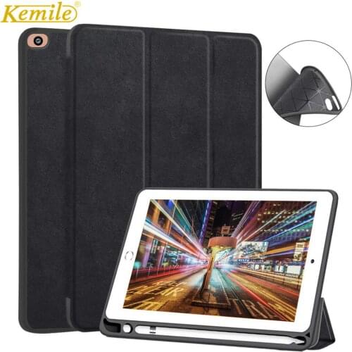 For iPad mini 5 7.9 2019 case W pencil holder Ultra Slim Lightweight Smart Protective Stand Cover For iPad mini 4/5 7.9 Case