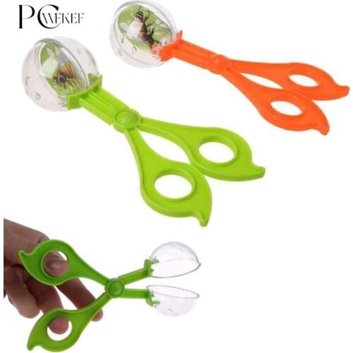 New Cute Nature Exploration Toy Kit for Kids Children School Plant Insect Biology Study Tool Set Plastic Scissor Clamp Tweezers