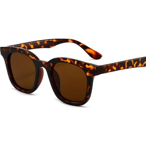 2021 New Square Small Frame Women Sunglasses Men Fashion Retro Design Sun Glasses Classic Brand Plastic Sun Eyewear Uv400