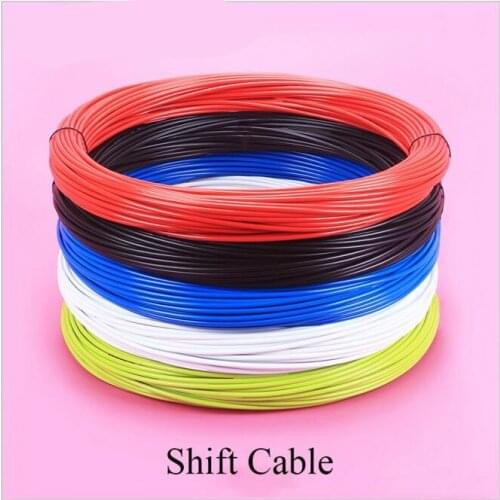 3m Bicycle Shift Cable 4mm Mountain Bike Road Bicycle Shift Line Pipe Shift Wire Line Colorful Bicycle Part Black Red White Blue
