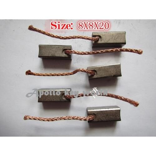 Carbon Brush For Automobile Heater Blower Fan Air-blower (8*8*20mm)
