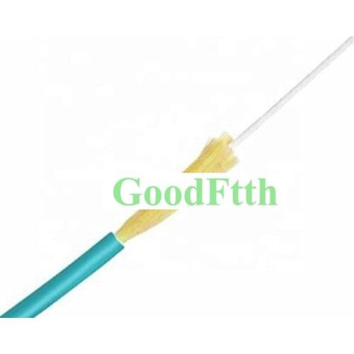 Indoor Optic Cable Multimode OM3 Simplex Aqua PVC GoodFtth 3mm 1-3km