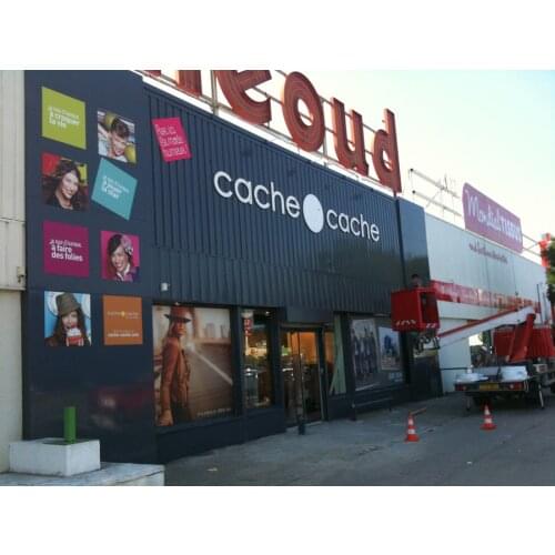 High Quality Outdoor PVC Vinyl Banners (with full color printing your design), free shipping to Luxembourg Spanduk Shopsign dig