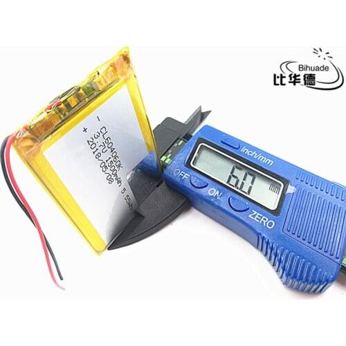10pcs/lot 3.7V 1500mAH 604060 Polymer lithium ion / Li-ion Rechargeable battery for DVR,GPS,mp3,mp4