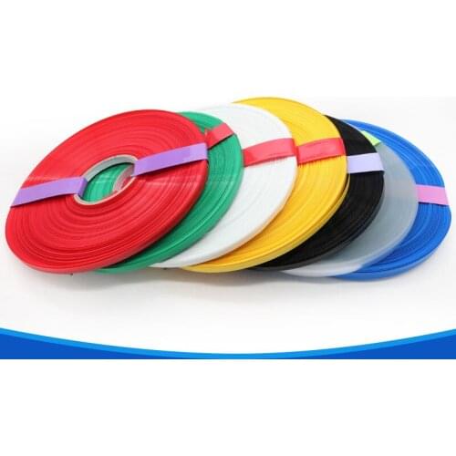 2PCS PVC Heat Shrink Tubing Battery Sleeve Heat Shrinkable Film Low Temperature Red Color φ12-φ180