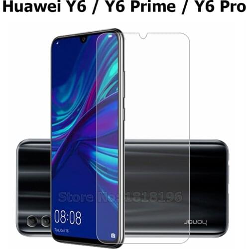 2PC Screen Protector Huawei Y6 2019 Tempered Glass Huawei Y6 Pro 2019 Glass Film Huawei Y6 2019 MRD-LX1 MRD-LX1F Y6 Y62019 Glass