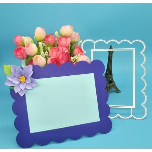 3D photo frame metal cutting mold, scrapbook, photo frame, photo album decoration, DIY handmade art