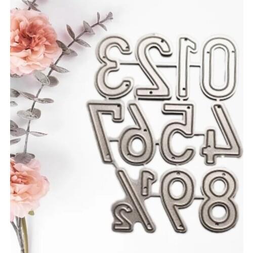 50LB Number Metal Cutting Die Stencil DIY Scrapbooking Album Paper Card Template Mold