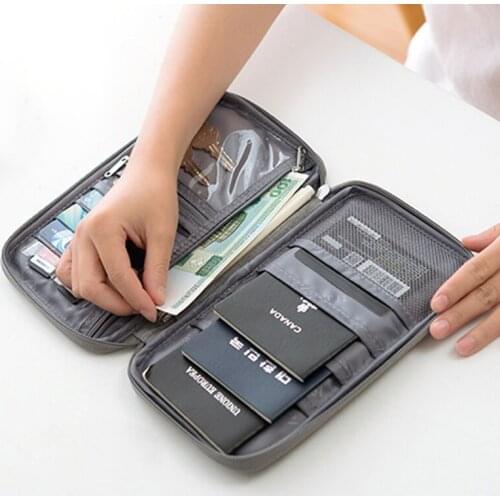 Travel accessories Passport bag Case cover Multifunction Credit card holder driver license tourism For files wallet Document set