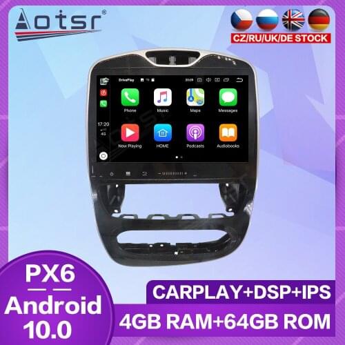 Audio Radio For Renault Clio 2017 2018 Android Multimedia DVD Player Car GPS Navigation HD Touch Screen Carplay Head Unit Stereo