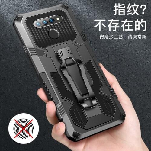 Armor Case For LG Stylo 6 Case LMQ730TM Shockproof Belt Clip Holster Cover For LG Stylo 6 6.8" LMQ730TM Coque Fundas Capa