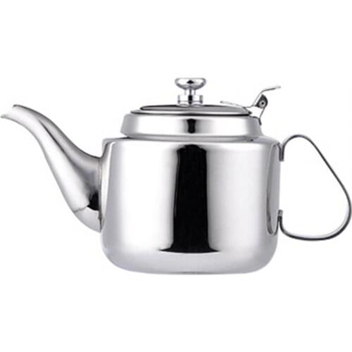 800ml/1400ml Tea Kettle Heat-resistant Corrosion Resistant Stainless Steel Dust-proof Home Kitchen Teapots