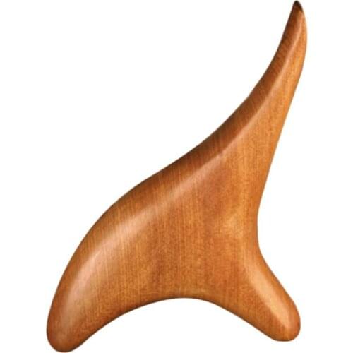 Wooden Triangle Trigeminal Foot Massager Body Relax Blood Circulation Therapy Reflexology Scraping Instrument Acupressure
