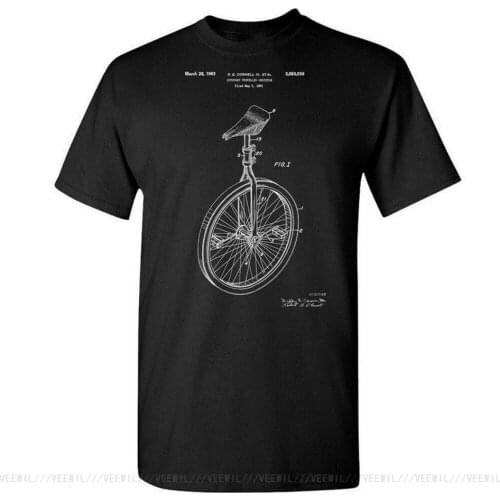 Unicycle T-Shirt Cyclist Acrobat Gift Circus Performer Hipster Gift Cycling Gifts Confortable T Shirt