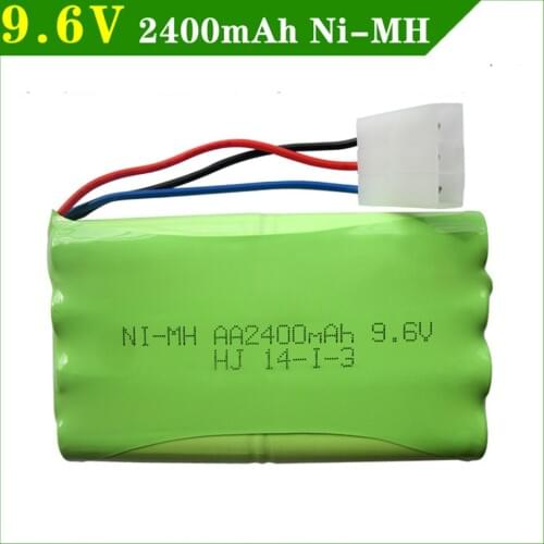 9.6 V 2400mAh Remote Control Toys Electric toy security facilities electric toy AA battery battery group