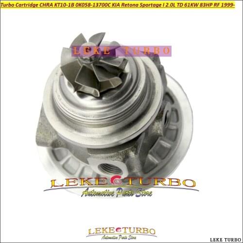 Turbo Cartridge CHRA Turbocharger Core KT10-1B 0K05813700C 0K058-13700C OK058-13-700C For KIA Retona Sportage I RF 2.0L 61Kw