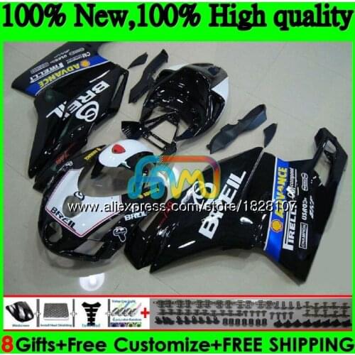 OEM Body For DUCATI 749R 999R 749S Blue black 999S 749 999 05 06 Bodywork 79BS.33 749-999 CC 749 999 S R 2005 2006 Fairing kit