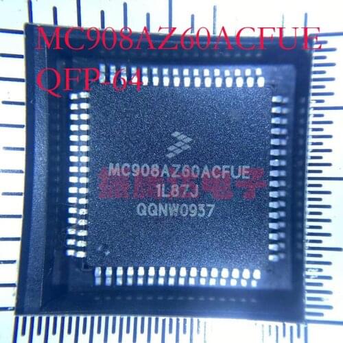 MC908AZ60ACFUE MC MC908 MC908AZ MC908AZ60A MC908AZ60AC QFP-64 IC MCU