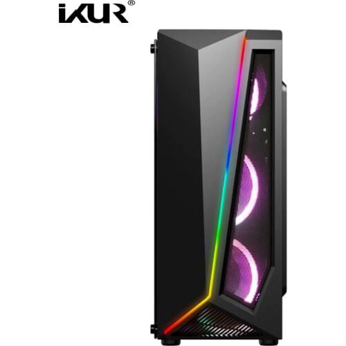 IXUR Office Desktop PC For AMD Ryzen 3100 3.6GHz 7nm CPU RX 560-4G Graphics Card RAM D4 8G 120G/240G/480GB SSD Computer Games