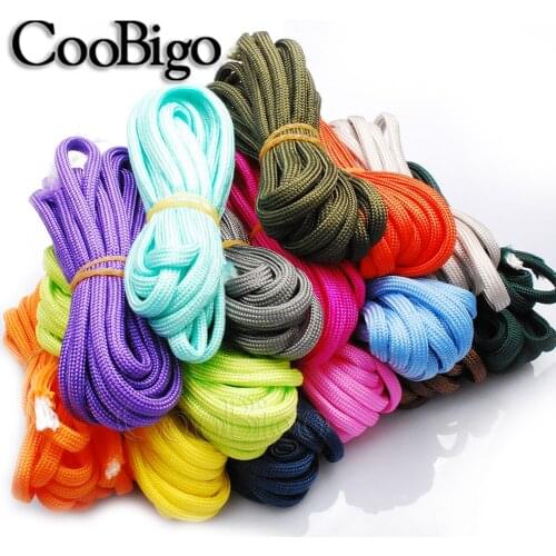 10 ft. 7 Strand Core Paracord for Survival Parachute Cord Lanyard Camping Climbing Camping Rope Hiking Clothesline Dia. 4mm