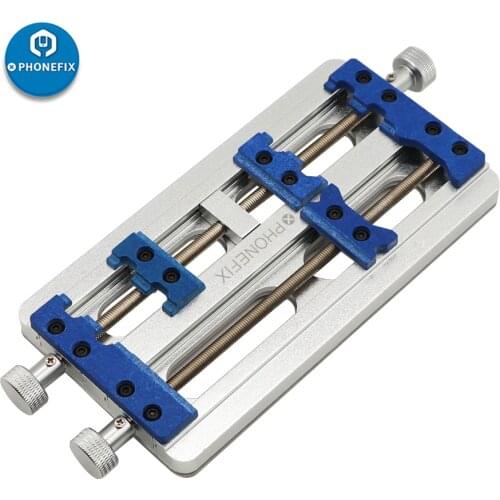 Phone Soldering Fixture Double Axis PCB Fixture Motherboard Soldering Repair Holder Aluminum Alloy Fixed Base for iPhone Repair