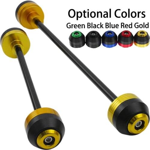 For HONDA CBR1000RR CBR 1000RR 2015 2016 2017 Front Rear Wheel Slider Fork Axle Crash Protector Swing Arm Pad Guard Aluminum New
