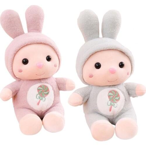 30/45cm Cute Soft Rabbit Shaped Design Stuffed Plush Doll Pillow Toy Gift Decor Gift Decor Doll Pillow Toy