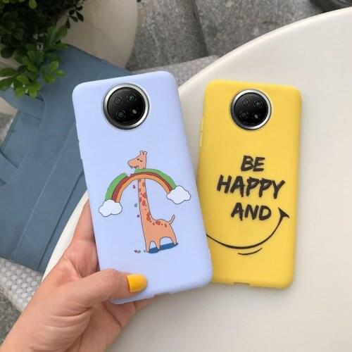 Full Cover For Xiaomi Redmi Note 9 5G Case 6.53'' Soft Slim Cute Painted Fundas For Xiaomi Redmi Note9 Note 9 5G Phone Case Bags
