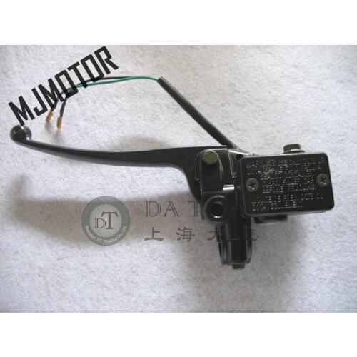 ZY125 Hydraulic Brake Handle with Master Cylinder Left side for Chinese Scooter Yamaha YZ150 Motorcycle ATV Moped Part