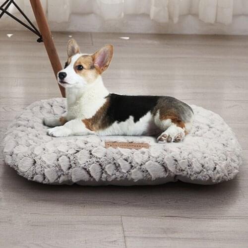 Removable Dog Bed Pet Soft Cushion For Cats Dogs House Warm Thickening Large Size Washable Puppy Cat Sofa Mat Waterproof Kennel