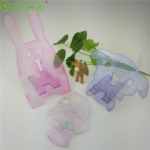 Cell Phone Bracket Silicone Mold Mobile Phone Holders Stands Molds DIY Epoxy Resin Jewelry Crafts Making Cute Cartoon Design