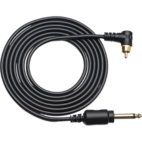 Silicone Tattoo Hook Line One-time Molding RCA Interface Tattoo Tools Copper Core Tattoos Motor Machine Connection Cable