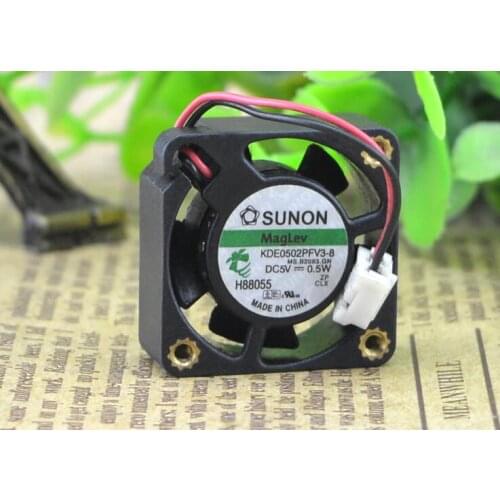 SUNON built quasi 2510 2.5cm DC 5V 0.6W KDE0502PFV3-8 Mini cooling fan