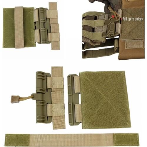 Military Airsoft Gear Tactical MOLLE Quick Removal Buckle Set Release System Kit CPC NCPC 6094 JPC Vest Paintball Accessories