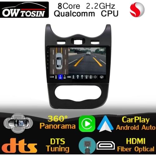 Qualcomm 8Core Car Media For Renault Sandero Stepway GT 2013 2014 GPS Navigation Optical HDMI DTS HIFI Head Unit Stereo WiFi DSP