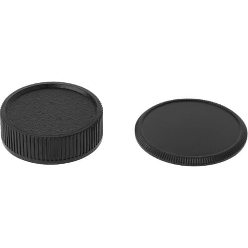 Rear Lens Cap/Body Cap Cover Screw Mount For Universal 39mm Leica M39 L39 Black