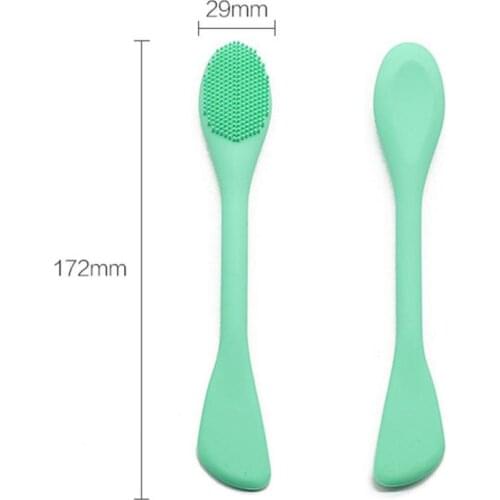 1pc Soft Silicone Facial Cleansing Brushes Exfoliating Pore Cleaner Skin Care Tool Massager Beauty Nose Brush For Daily Dropship