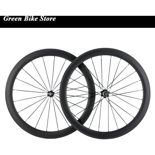 700C 50mm Carbon Clincher 25mm width Road Bike Bicycle Wheels Super Light Carbon Wheels Racing Wheelset