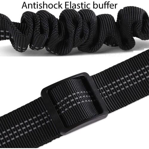 Pet Car Seat Belt Rope Ring Traction Belt Dog Accessories Car Retractable Elastic Reflective Belt Dog Traction Rope Dog Supplies