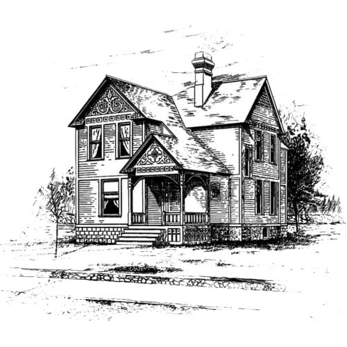 DABOXIBO House Clear Stamps Mold For DIY Scrapbooking Cards Making Decorate Crafts 2021 NEW Arrival