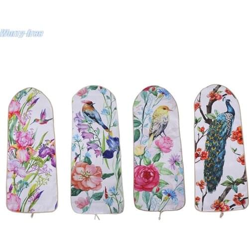 140*50cm Spring Bird Series Digital Printing Ironing Board Cover Heat Stop