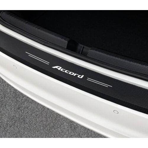 For Honda Accord 7 8 9 10 2003 2004 2005 2006 2007 - 2017 2018 2019 2020 2021 Car Trunk Rear Bumper Sticker Tuning Accessories