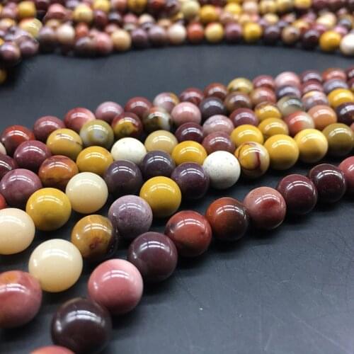 Natural Colorful Mookaite Rondelle Beads For Jewelry Making Size 4 mm 6 mm 8 mm 10 mm 12mm Diy Bracelet Necklace