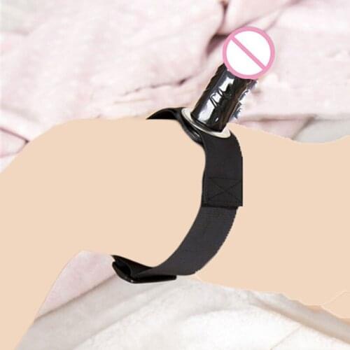 Nylon Belt Penis Strap on Chastity Pants Dildos Bondage Silicone Anal Butt Plug Adult Games Sex Products For Women Lesbian Gay